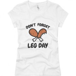 Ladies Slim Fit Basic Promo Jersey Tee