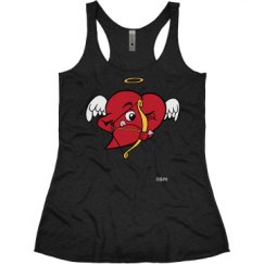 Ladies Slim Fit Super Soft Racerback Triblend Tank