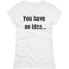 Ladies Slim Fit Basic Promo Jersey Tee