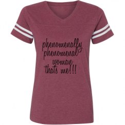 Ladies Relaxed Fit Vintage Sports Tee