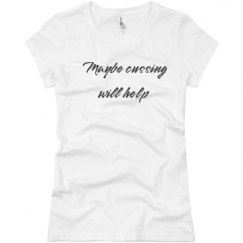 Ladies Slim Fit Basic Promo Jersey Tee