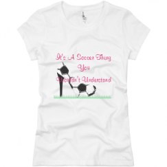 Ladies Slim Fit Basic Promo Jersey Tee