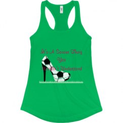 Ladies Slim Fit Racerback Tank Top