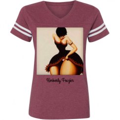 Ladies Relaxed Fit Vintage Sports Tee
