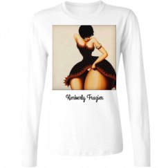 Ladies Relaxed Fit Basic Long Sleeve Tee