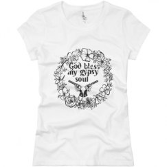 Ladies Slim Fit Basic Promo Jersey Tee