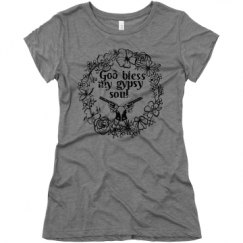 Ladies Slim Fit Super Soft Triblend Tee