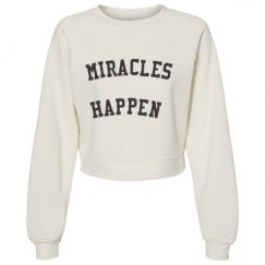 Women's Raglan Pullover Fleece