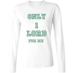 Ladies Relaxed Fit Basic Long Sleeve Tee