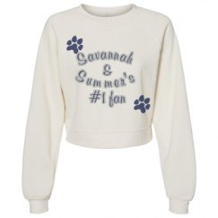 Women's Raglan Pullover Fleece