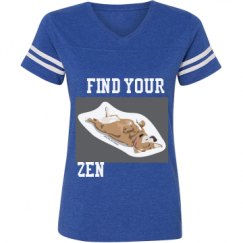 Ladies Relaxed Fit Vintage Sports Tee