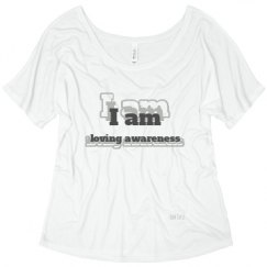 Ladies Flowy Slouchy Tee