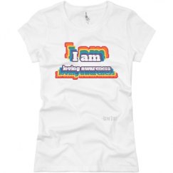 Ladies Slim Fit Basic Promo Jersey Tee