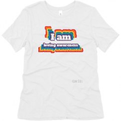 Ladies Relaxed Fit Super Soft Triblend Tee