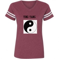 Ladies Relaxed Fit Vintage Sports Tee