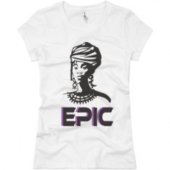 Ladies Slim Fit Basic Promo Jersey Tee