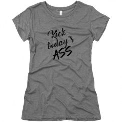 Ladies Slim Fit Super Soft Triblend Tee