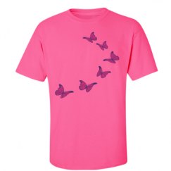 Unisex Ultra Cotton Safety Neon Crewneck Tee