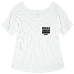 Ladies Flowy Slouchy Tee