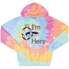 Unisex Tie-Dye Fleece Hoodie