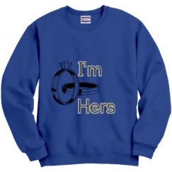 Unisex Film and Foil Crewneck Sweatshirt