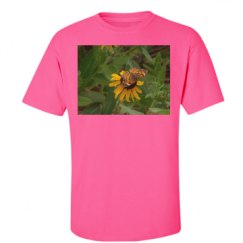 Unisex Ultra Cotton Safety Neon Crewneck Tee