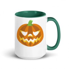 15oz Ceramic Mug with Color Inside