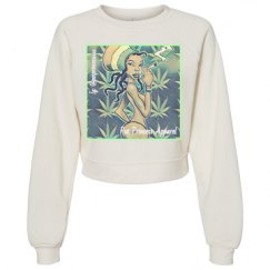 Women's Raglan Pullover Fleece