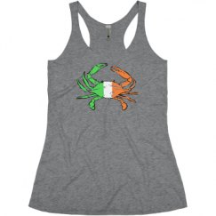 Ladies Slim Fit Super Soft Racerback Triblend Tank