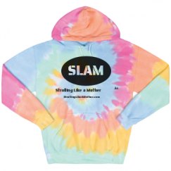 Unisex Tie-Dye Fleece Hoodie