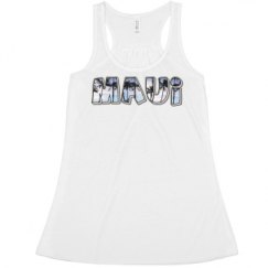 Ladies Flowy Racerback Tank