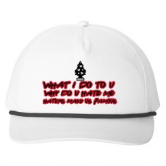 Snapback Five-Panel Rope Hat