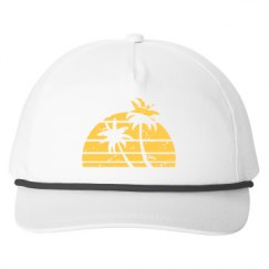 Snapback Five-Panel Rope Hat