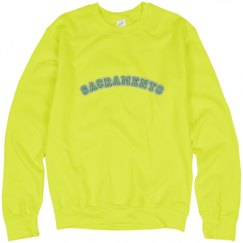 Unisex Neon Crewneck Sweatshirt