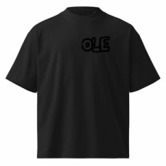 Unisex Organic Oversized High Neck T-Shirt