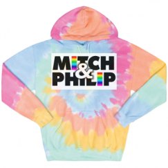 Unisex Tie-Dye Fleece Hoodie