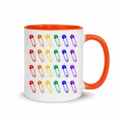 11oz Ceramic Mug with Color Inside