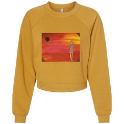 Women's Raglan Pullover Fleece