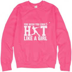 Unisex Neon Crewneck Sweatshirt
