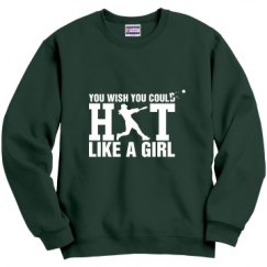 Unisex Film and Foil Crewneck Sweatshirt