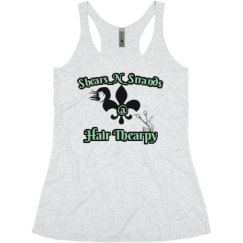 Ladies Slim Fit Super Soft Racerback Triblend Tank
