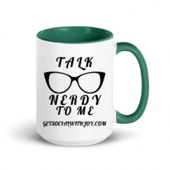 15oz Ceramic Mug with Color Inside