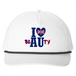 Snapback Five-Panel Rope Hat