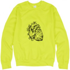 Unisex Neon Crewneck Sweatshirt