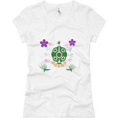 Ladies Slim Fit Basic Promo Jersey Tee