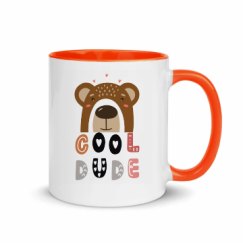11oz Ceramic Mug with Color Inside
