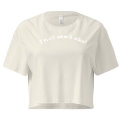 Ladies Festival Cali Crop Top Tee