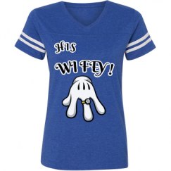 Ladies Relaxed Fit Vintage Sports Tee