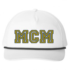 Snapback Five-Panel Rope Hat