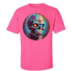 Unisex Ultra Cotton Safety Neon Crewneck Tee